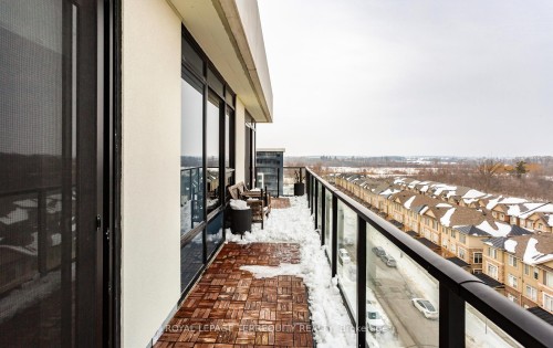 806-3200 William Coltson Avenue, Oakville, ON - Outdoor With Balcony With View