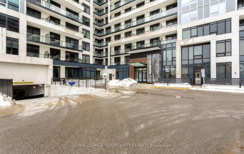 806-3200 William Coltson Avenue, Oakville, ON - Outdoor With Balcony With Facade