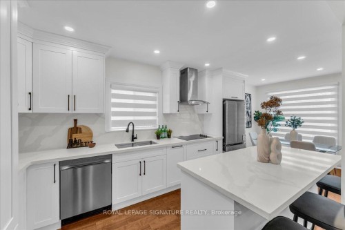 88 Crocus Drive, Toronto, ON - Indoor Photo Showing Kitchen With Stainless Steel Kitchen With Upgraded Kitchen