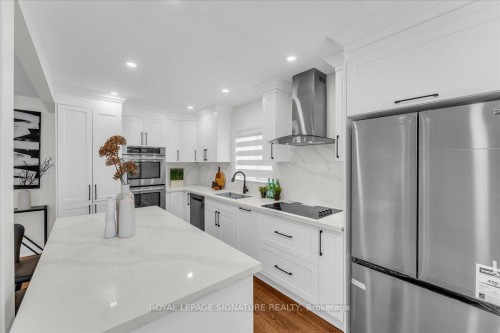 88 Crocus Drive, Toronto, ON - Indoor Photo Showing Kitchen With Stainless Steel Kitchen With Upgraded Kitchen