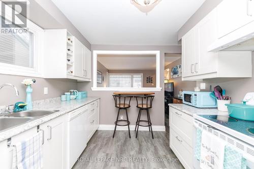 Collapsible Breakfast Bar - 40 Shakespeare Avenue, St. Catharines (Haig), ON - Indoor Photo Showing Kitchen With Double Sink