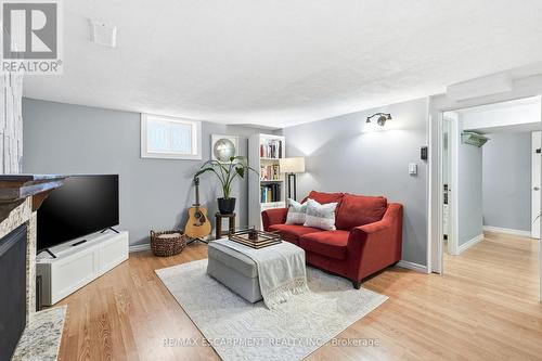 8 Elmore Drive N, Hamilton, ON - Indoor Photo Showing Other Room With Fireplace