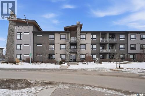 213 223 Evergreen Square, Saskatoon, SK - Outdoor With Balcony With Facade