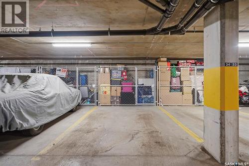 213 223 Evergreen Square, Saskatoon, SK - Indoor Photo Showing Garage