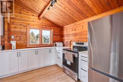 Kitchen with plenty of cupboard storage - 
