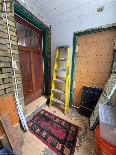 semi-refinished mudroom - 344 Paisley Road, Guelph, ON - Outdoor With Exterior