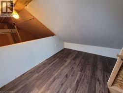 Seller submitted pictures of the garage loft prior to painting. - 