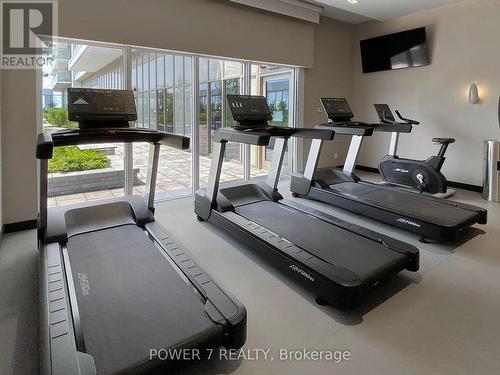 3605 - 2033 Kennedy Road, Toronto, ON - Indoor Photo Showing Gym Room