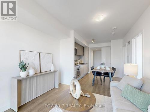 3605 - 2033 Kennedy Road, Toronto, ON - Indoor Photo Showing Living Room