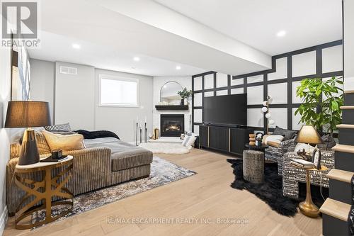 7 Waterside Drive, Hamilton, ON - Indoor With Fireplace