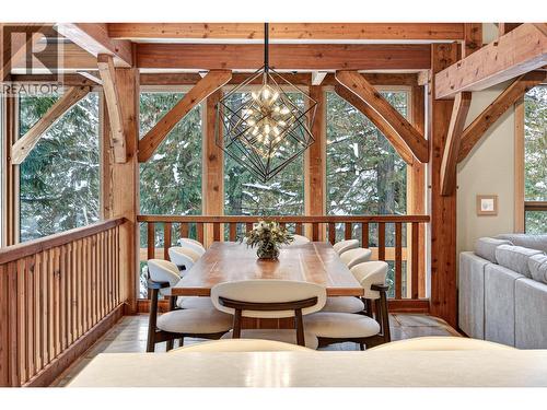4546 Timberline Crescent, Fernie, BC - Indoor Photo Showing Dining Room