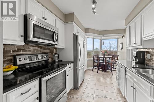 502 - 3 Towering Heights Boulevard, St. Catharines (Glendale/Glenridge), ON - Indoor Photo Showing Kitchen With Stainless Steel Kitchen With Double Sink