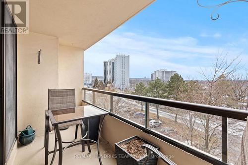 502 - 3 Towering Heights Boulevard, St. Catharines (Glendale/Glenridge), ON - Outdoor With Balcony With View With Exterior