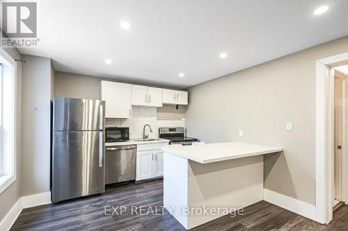 27 Ashley Street, Hamilton, ON - Indoor Photo Showing Kitchen With Stainless Steel Kitchen