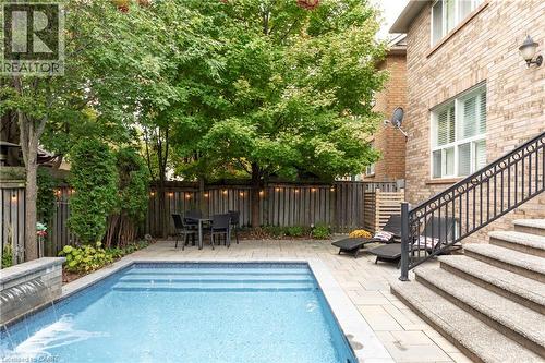 1326 Pepperbush Place, Oakville, ON - Outdoor With In Ground Pool With Backyard