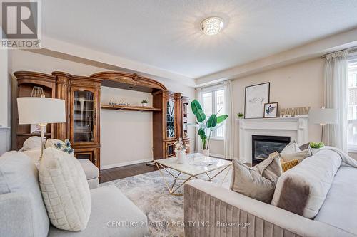 56 Kelly Crescent, Markham, ON - Indoor Photo Showing Living Room With Fireplace
