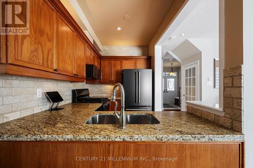 42 Rubysilver Drive, Brampton, ON - Indoor Photo Showing Kitchen With Double Sink