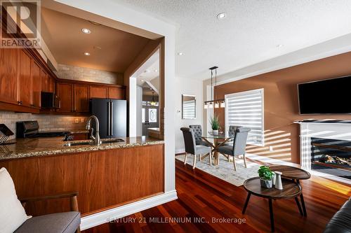 42 Rubysilver Drive, Brampton, ON - Indoor With Fireplace