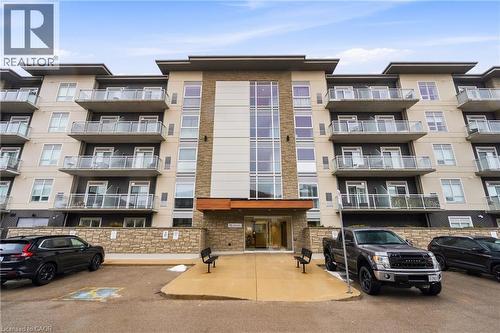 16 Markle Crescent Unit# 413, Hamilton, ON - Outdoor With Balcony With Facade