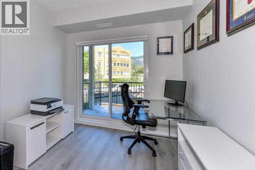 Office/Den/Flex with private deck access. - 2301 Carrington Road Unit# 109, West Kelowna, BC - Indoor Photo Showing Office