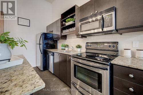 126 - 410 King Street W, Kitchener, ON - Indoor Photo Showing Kitchen With Stainless Steel Kitchen