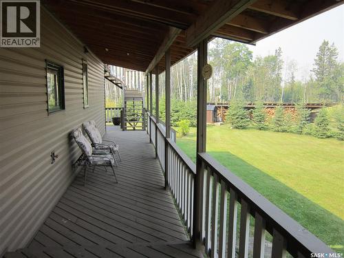 Kott Acreage, Choiceland, SK - Outdoor With Deck Patio Veranda With Exterior