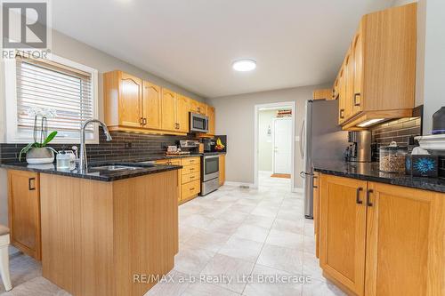 Kitchen to Laundry Room - 90 Weston Drive, Tillsonburg, ON - Indoor Photo Showing Kitchen