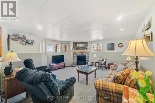 77242 London Road, Huron East (Tuckersmith), ON - Indoor With Fireplace