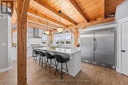 Kitchen with massive Refrigerator/Freezer Combo - 