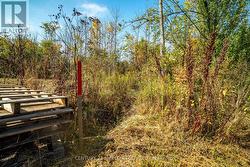 hydro trench dug and marked; hydro avail at road - 