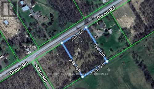 lot measurements as per Geowarehouse - 15618 Dixon Road, South Stormont, ON 
