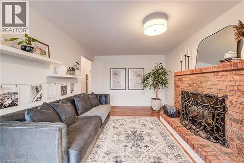 89 Biehn Drive, Kitchener, ON - Indoor With Fireplace
