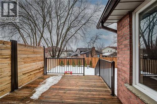 89 Biehn Drive, Kitchener, ON - Outdoor With Deck Patio Veranda With Exterior