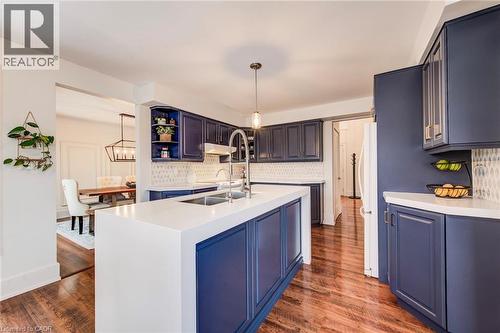 89 Biehn Drive, Kitchener, ON - Indoor Photo Showing Kitchen With Double Sink