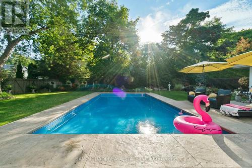 1522 Glenhill Crescent, Mississauga, ON - Outdoor With In Ground Pool With Backyard