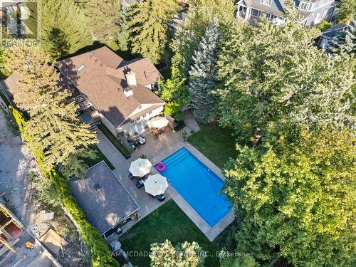 1522 Glenhill Crescent, Mississauga, ON - Outdoor With In Ground Pool With View