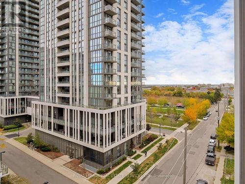 614 - 1195 The Queensway, Toronto, ON - Outdoor With Balcony With Facade