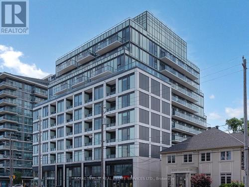 614 - 1195 The Queensway, Toronto, ON - Outdoor With Balcony With Facade