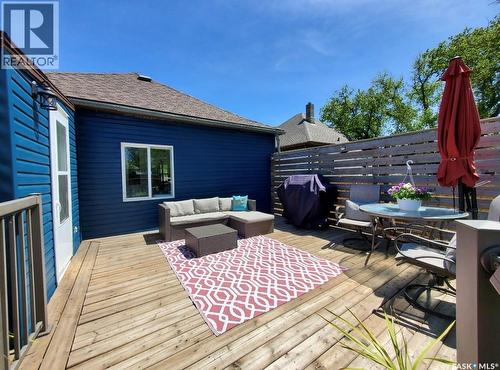 318 Aldridge Street, Bienfait, SK - Outdoor With Deck Patio Veranda With Exterior