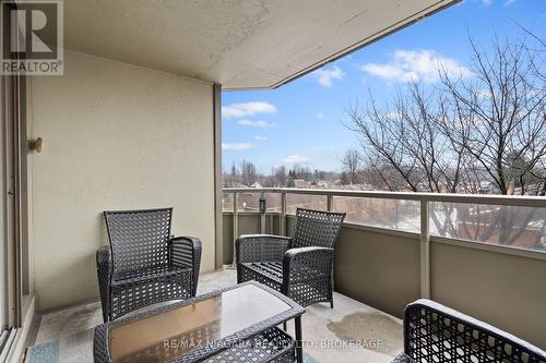 402 - 5100 Dorchester Road, Niagara Falls (Morrison), ON - Outdoor With Balcony With Exterior