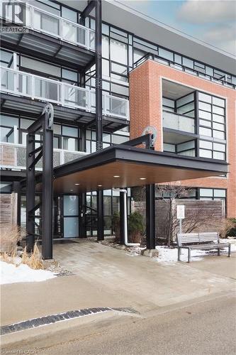 155 St. Leger Unit# 206, Kitchener, ON - Outdoor With Balcony