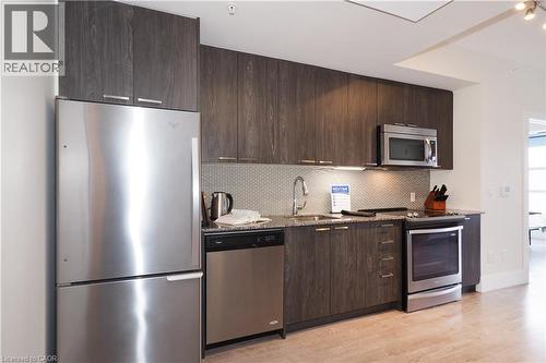 155 St. Leger Unit# 206, Kitchener, ON - Indoor Photo Showing Kitchen