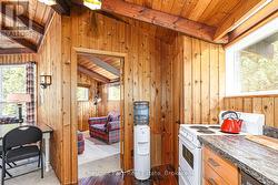 Kitchen with access to main floor bedroom - 