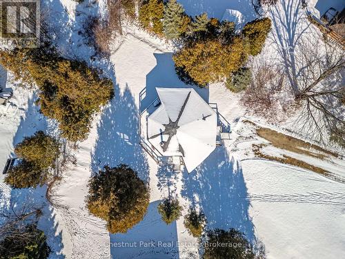 Aerial view of the property - 158 Wensley Drive, Blue Mountains, ON - Outdoor With View