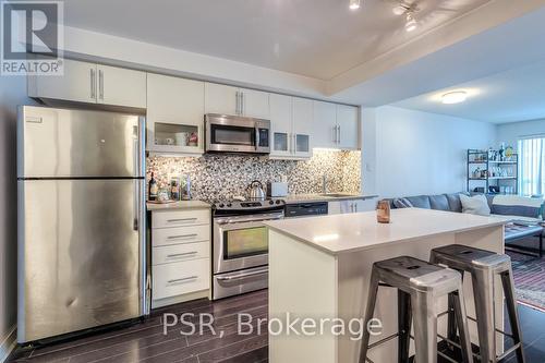 302N - 1169 Queen Street W, Toronto, ON - Indoor Photo Showing Kitchen With Stainless Steel Kitchen With Upgraded Kitchen