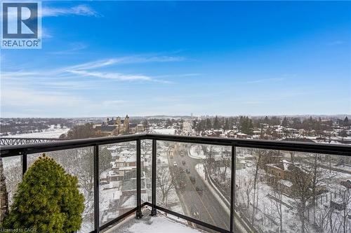 170 Water Street N Unit# 1206, Cambridge, ON - Outdoor With Balcony With View
