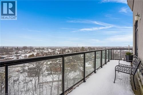 170 Water Street N Unit# 1206, Cambridge, ON - Outdoor With Balcony With View