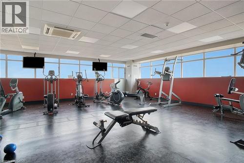 170 Water Street N Unit# 1206, Cambridge, ON - Indoor Photo Showing Gym Room