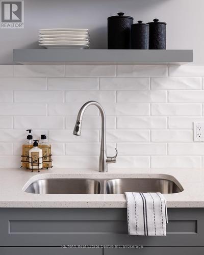 Photo is representation of Builders work - 186 Bridge Crescent, Minto, ON - Indoor Photo Showing Kitchen With Double Sink With Upgraded Kitchen