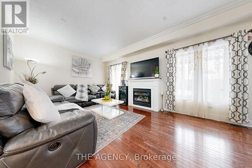 31 Seward Crescent, Ajax, ON - Indoor Photo Showing Living Room With Fireplace